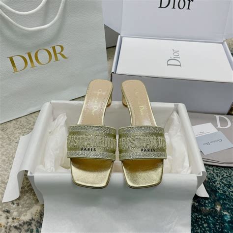 fake christian dior slippers|christian dior sliders women.